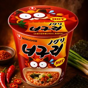 [農心]ノグリラーメン カップ麺 62g 韓国...の詳細画像1