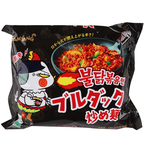 [三養]ブルダック炒め麺(激辛)-日本版/140g 1箱(185円×40個)韓国ラーメン,インスタン...