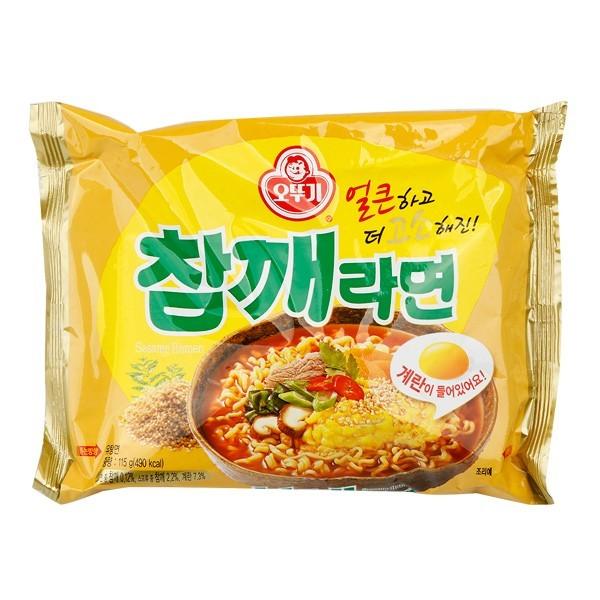 [オトゥギ]ごま ラーメン 115g 1箱32個(140円×32)/1BOX/韓国 インスタント ラ...