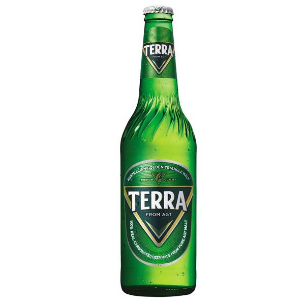 [jinro] テラ ビール(瓶ビール) 1箱(580円×12本)TERRA 眞露ビール