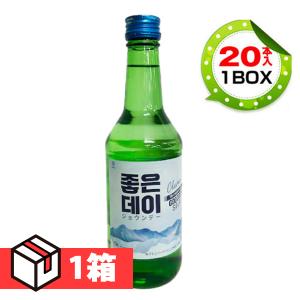 ジョウンデー(Good Day) 360ml 1箱20本(310円×20本）/韓国焼酎/韓国お酒｜kankoku-ichiba