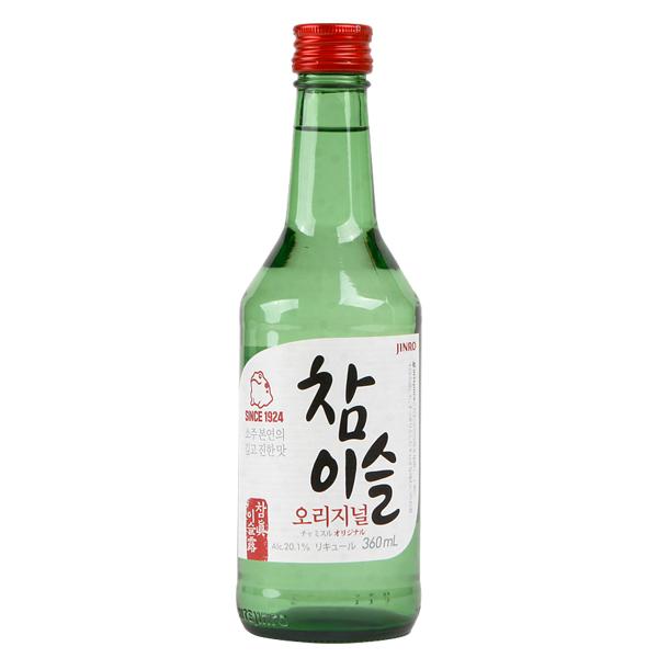 [JINRO] チャミスルオリジナル 360ml 2箱(360円×20本×2箱)/韓国　焼酎/韓国　...