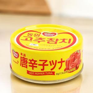 唐辛子ツナ缶詰 90g-辛口/韓国缶詰/韓国ツナ缶詰｜韓国市場