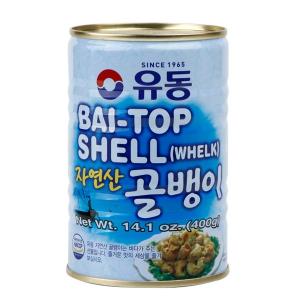 つぶ貝缶詰(自然産)400g/韓国缶詰/韓国つぶ貝缶詰