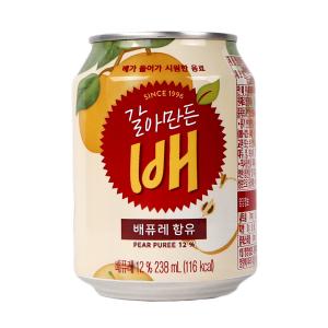 梨ジュース238ml(缶)/韓国ドリンク/韓国...の詳細画像1