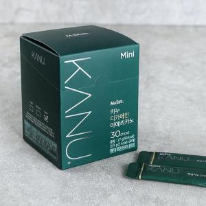 [東西]KANU(カヌ)ミニ ディカフェインアメリカーノ/0.9g×30包 カフェインレスコーヒー/韓国コーヒー