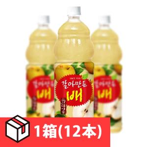 [ヘテ]おろし 梨 ジュース 1.5L×12本×610円 (PET)/韓国ドリンク/韓国飲料水/なしジュース｜kankoku-ichiba