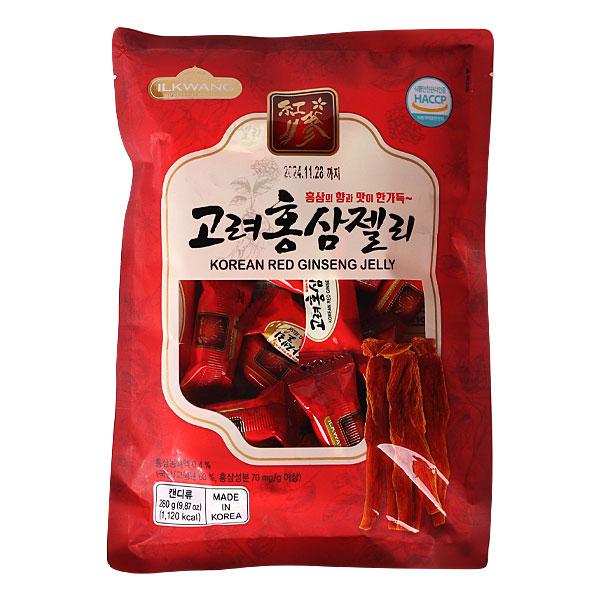 ［ILKWANG］紅参(ホンサム)ゼリー280g/韓国ゼリー　韓国食品　韓国おやつ