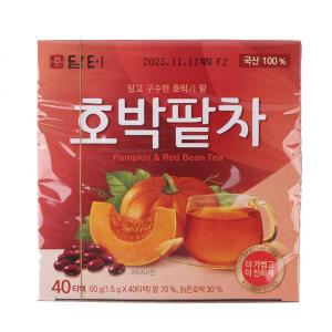 「ダムト」カボチャ小豆茶(1.5g×40包入・ティーパック) 健康茶/韓国お茶/韓国飲料｜韓国市場