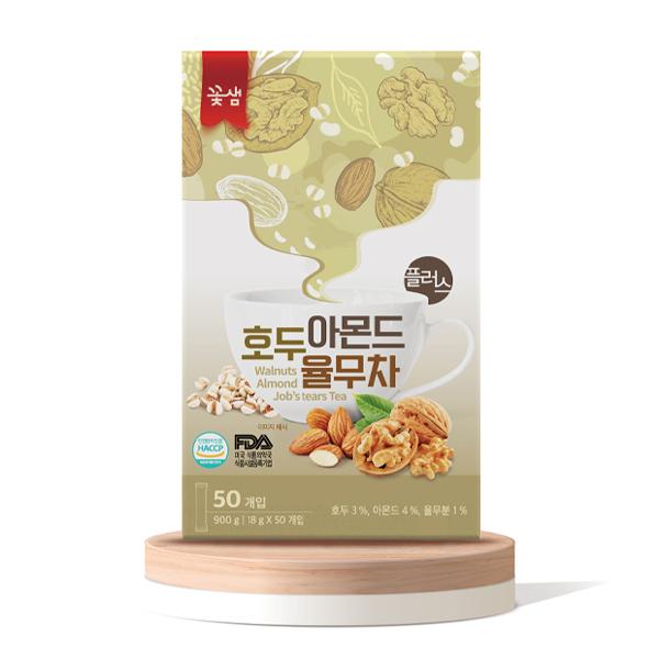 [コッセム]クルミ アーモンド ハトムギ茶(50包)伝統茶 健康茶 韓国お茶 健康飲料