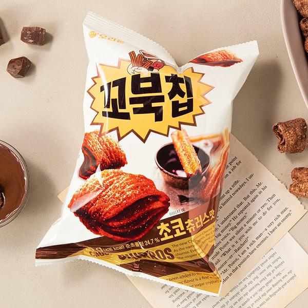 [オリオン] コブックチップ(チョコチュロス味 65g) / スナック 韓国お菓子