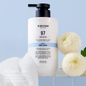 [W.DRESSROOM]モイスチャライジングパフュームボディローション【エープリル コットン】500ml/ダブルドレスルーム No.97 APRIL COTTON 韓国ボディローション｜kankoku-ichiba