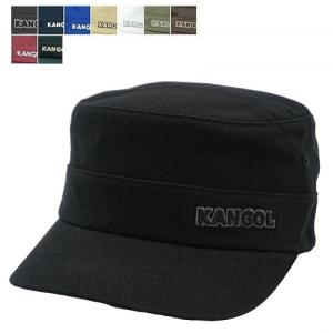 カンゴール 帽子 ワークキャップ メンズ レディース KANGOL COTTON TWILL ARMY CAP　コットン　ツイル　アーミーキャップ｜kanmuriya