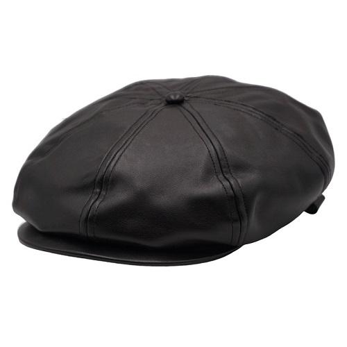 KANGOL Faux Leather Cap｜レザー　キャップ