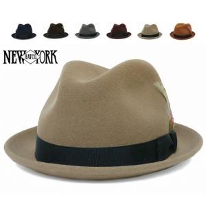 NEW YORK HAT（ニューヨークハット） フェルト ハット メンズ ハット