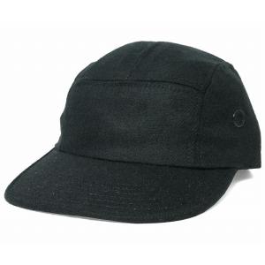 NEW YORK HAT　ニューヨークハット　キャップ　9383　Wool Camp　ウール　キャンプ　ブラック｜kanmuriya