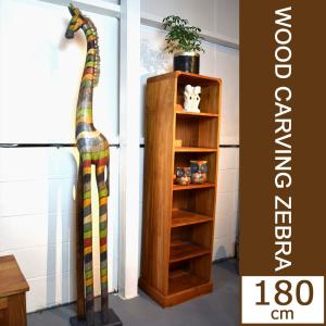 SALE特価! 木彫り キリン 3つセット キリンの木製オブジェ 置き物 バリ