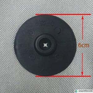 大頭釘 黒丸付き 長さ30cm 太さ5mm 2...の詳細画像5