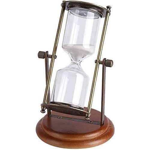 砂時計 タイマー時計 回転式 ガラスタイマー 高級感 おしやれな卓上の装飾とするの砂時計 素敵な贈り...