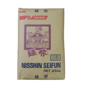 日清製粉 特雀 25kg （高級生茄麺・乾麺用粉-中力粉） 小麦粉 : 万糧