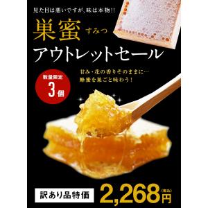 はちみつ 蜂蜜 ハチミツ ハチの日 数量限定 巣蜜 箱なし 訳あり B級品  国産 熟成巣みつ お1人様１点まで はちみつ専門店 かの蜂