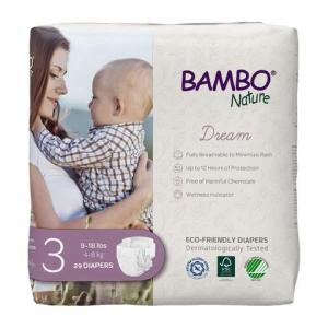 BAMBO Nature ベビー 無添加 おむつ 敏感肌 おむつかぶれ Midi 3号（4-8kg）29枚入り テープタイプ バンボネイチャー｜カノン ショッピング ストアー