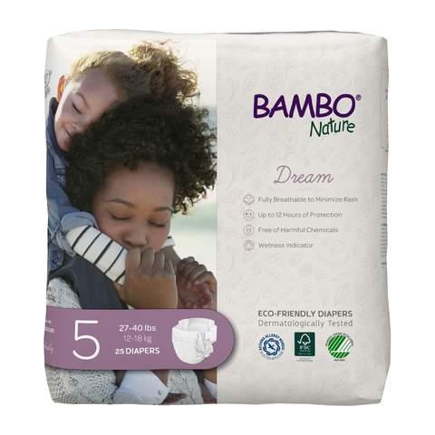 BAMBO Nature ベビー 無添加 紙おむつ 敏感肌 おむつかぶれ Junior 5号（12-...