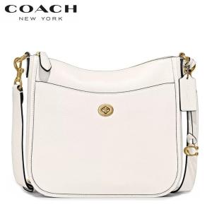 新作 COACH シェイズ ペプルドレザー クロスボディー ショルダーバッグ