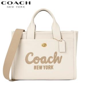 新作セール コーチ 新作 トートバッグ ショルダーバッグ 2WAY 斜め掛け クロスボディ COACH 2025新作 バブル レザー カーゴ トート チョーク 正規品