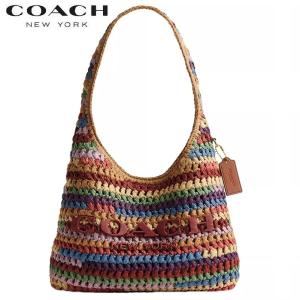 コーチ COACH バッグ 新作 ショルダーバッグ ブティックライン 2026新作 ブルックリン ミディアム マルチ ストロー ショルダー バッグ 28 日本未入荷