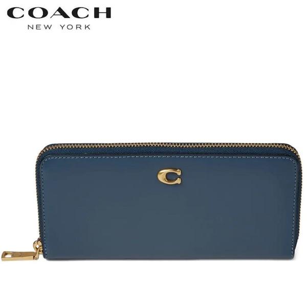 コーチ COACH 長財布 新作セール  レディース メンズ 2023新作 スムース レザー スリム...