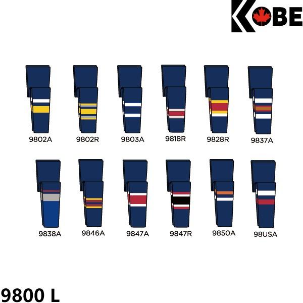 KOBE　ストッキング　9800　L　　NAVY BASE