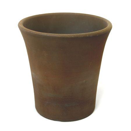 信楽焼窯変陶器鉢　口径25cm