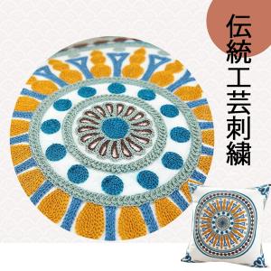 クッションカバー 45×45cm 刺〓 おしゃ...の詳細画像2