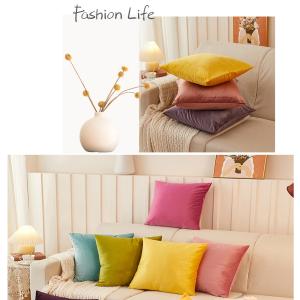 クッションカバー ベルベット生地 45×45 ...の詳細画像2