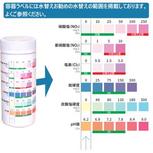 水質検査キット 水槽検査キット 検査キット水槽...の詳細画像2