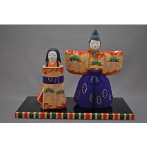 豪勝作 陶彩 京の立ひいな : 加納屋北岸 - 通販 - Yahoo!ショッピング