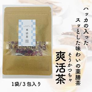 【草漢堂の爽活茶/3包入り】ハッカ/マイカイカ...の詳細画像1