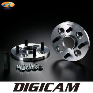 DIGICAM デジキャン アルミ鍛造ハブリング付スペーサー 2枚セット 社外