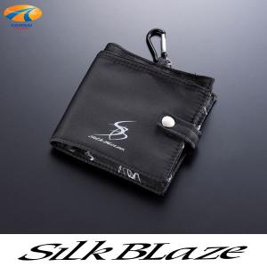 マスクケース モノグラム SilkBlaze シルクブレイズ 折りたたみ ジッパー付 カラビナ付 収納ポケット｜kansaiap