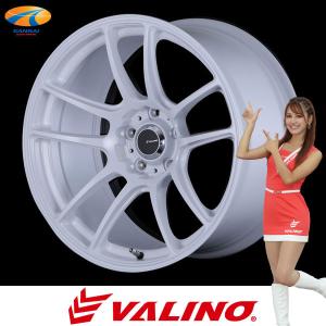 VALINO ヴァリノ Bushou[武将]×Advanti RACING N820S 車検対応 ホイール 18インチ×9.0J 5H 100 56.1φ +45 ホワイト 4本 86 BRZ 代引不可｜関西オートパーツ販売