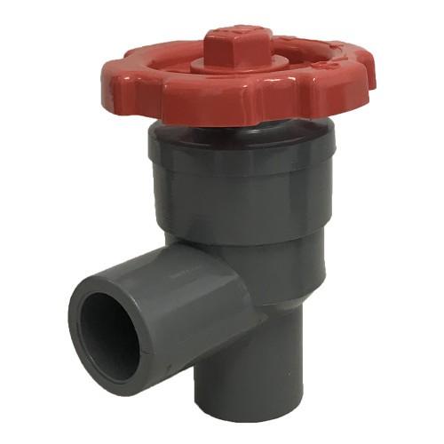 バルブ ブロワ 微調整用エアーバルブ Ｌ型 13A (赤) 風量調整 関西化工