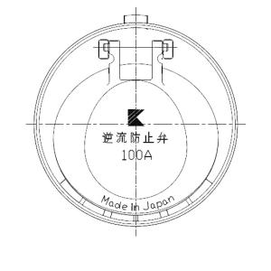 関西化工 ゲリラ豪雨 逆流 排管 逆流防止弁 ...の詳細画像3
