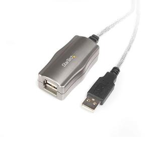 StarTech.com USB 2.0準拠リピータケーブル 4.5m USB A (メス)-USB A (オス) 延長ケーブル USB2FAAEXT｜kansya-happiness