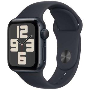 Apple Watch SE2 GPSモデル - 44mmミッドナイトアルミニウムケースとミッドナイトスポーツバンド - M/L MRE93J/A