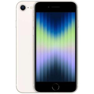 iPhone SE（第3世代）64GB デュアルSIM（nano-SIMとeSIM） MMYD3J/A スターライト 新品.未使用 開封済