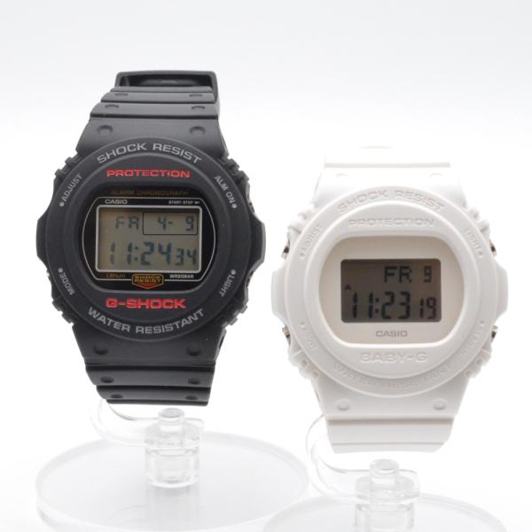 CASIO　カシオ　G-SHOCK×BABY-G　ペアウォッチ　DW-5750E-1JF×BGD-5...