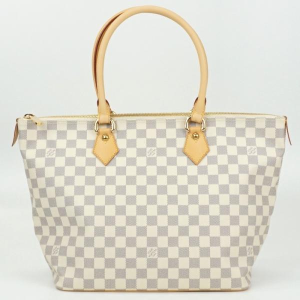 LOUIS VUITTON　ルイヴィトン　N51185　サレヤMM　ダミエ・アズール　ホワイト　トー...