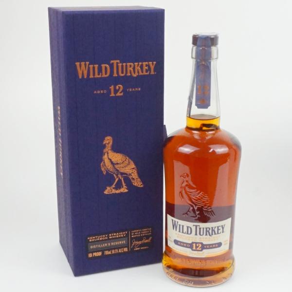 WILD TURKEY 12年　ワイルドターキー　ストレートバーボンウイスキー　アメリカ　アルコール...