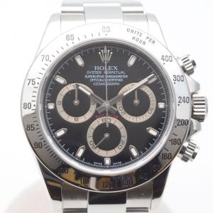 ROLEX　ロレックス　116520　デイトナ　Z番(2006年頃製造)　ブラック　自動巻き　オートマチック　40mm　100M防水　メンズ時計　腕時計　【中古】｜kanteikyoku-morioka